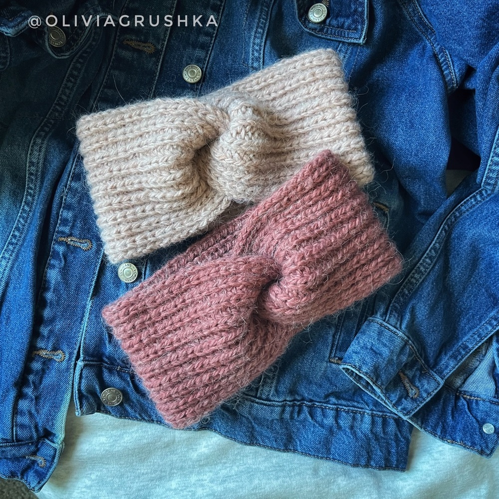 Alpaca Twisted Headbands